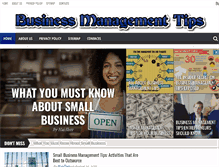 Tablet Screenshot of businessmagazine.info